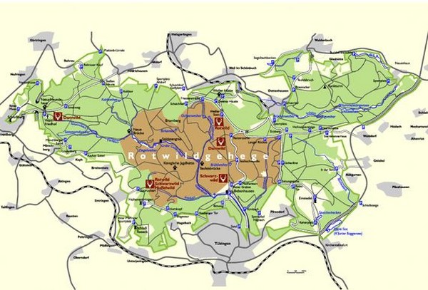 Wandern im Naturpark Schönbuch - Wandern in Baden-Württemberg